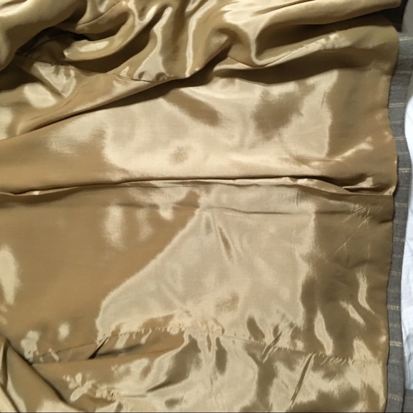 ESCADA Gold Pinstripe Jacket Size 36 - Picture 8 of 8